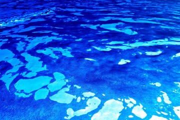 blue water background