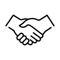 Naklejka premium handshake shake hands