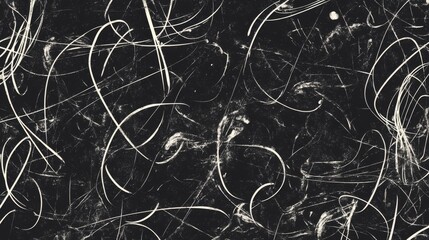 Abstract dynamic lines and textures in monochrome design for contemporary art and backgrounds