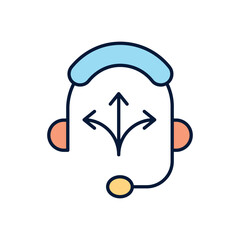 Decesion Support Vector icon