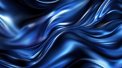 Fototapeta premium Deep Navy Glass Texture with Frosted Effect and Subtle Highlights in Raw Style