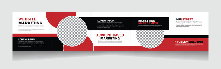 15 Carousel modern and colourful social media Linkedin creative business orange retro vintage Sale Banner,Set Editable Ramadan food menu sales © mdaminul