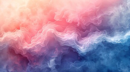 Obraz premium Abstract watercolor textures blending seamlessly dreamy artistic with ample branding space