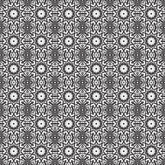 Intricate Black and White Pattern (8)
