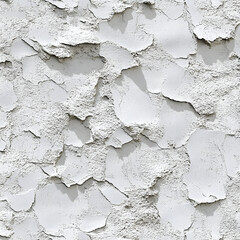 Obraz premium Textured surface showing peeling white paint in a weathered state