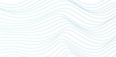 Creative Line Art for Design of Websites and Landing Pages. Abstract colorful wave lines for elements in concept business presentation. Digital frequency track equalizer. Data science frequency gradie