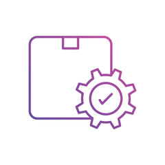 Order Management Vector icon