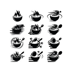 Food icon collection. Containing meal, restaurant, dishes and fruits icon. Vector illustration Food Delivery - thin line vector icon set. Pixel perfect. The set contains icons: Food Delivery, Catering