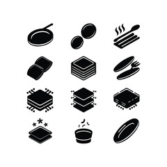 Food icon collection. Containing meal, restaurant, dishes and fruits icon. Vector illustration Food Delivery - thin line vector icon set. Pixel perfect. The set contains icons: Food Delivery, Catering