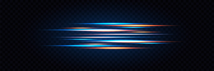Laser beams, neon light lines. Abstract neon color lines.Vector.EPS 10.
