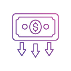 Lower Cost Vector icon