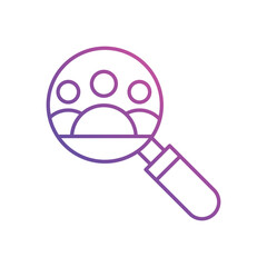 Staff Recruiting Vector icon