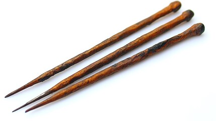 Ancient Bronze Needles.