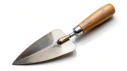 Fototapeta premium Trowel on White Background