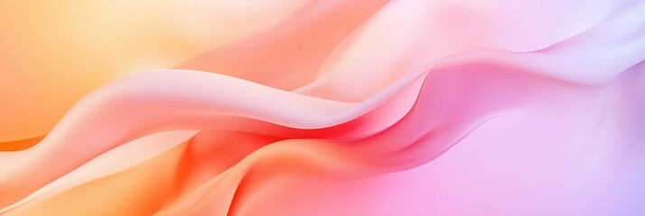 Fototapeta premium Explore a soft pastel minimalist lifestyle with fluid fabric textures