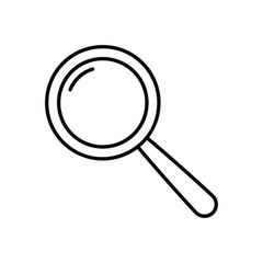 Magnifier Vector icon