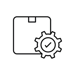 Order Management Vector icon