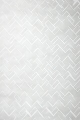 White geometric zigzag pattern on textured surface