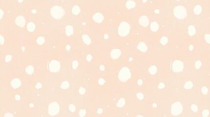 Abstract beige and white polka dot pattern with random spots. Background design template. Design for prints, poster, cover, wall arts and home decoration