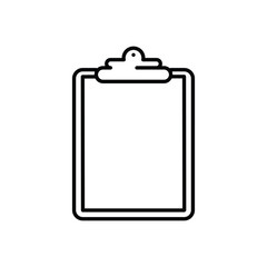 Clipboard Vector icon