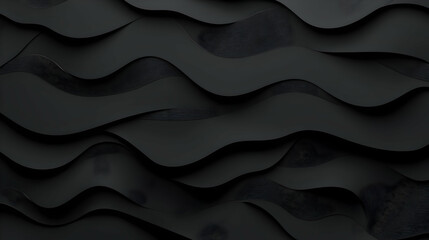 Obraz premium Abstract Dark Wave Pattern Background