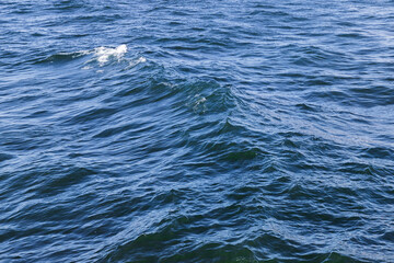 Gentle ripples and waves create a relaxing and peaceful mood