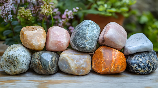 The Spectrum of Stone A Collection of Polished Gemstones
