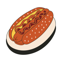 Handheld Delight, Hot Dog Art