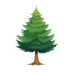 Fototapeta premium pine tree vector design isolated