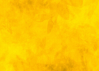 Beautiful yellow background with texture design, Christmas or valentines day vintage style design, Yellow scratchy, painted texture wallpaper background.