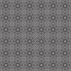 Intricate Repeating Geometric Pattern