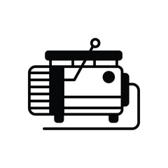 Air pump Vector icon