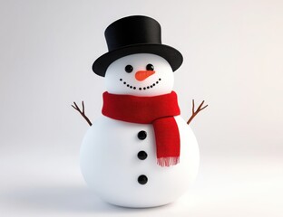 Charming Snowman Winter Decoration