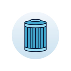 Air filter Vector icon