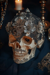Fancy Decorative Skull