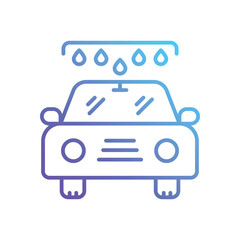 Car wash Vector icon