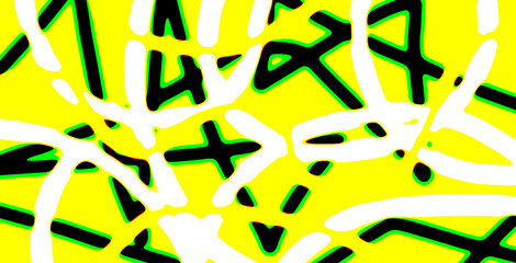 Vibrant, saturated, abstract, wallpaper background poster