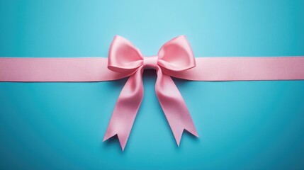 Present with Pink Ribbon