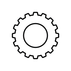 Gear Vector icon