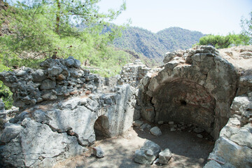 Ancient Ruins On Mount Chimaera