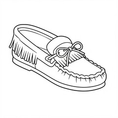 moccasins sketch 