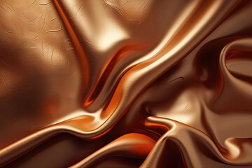 Dynamic Bronze Background with Rich Gradient Shadows and Textured Finish