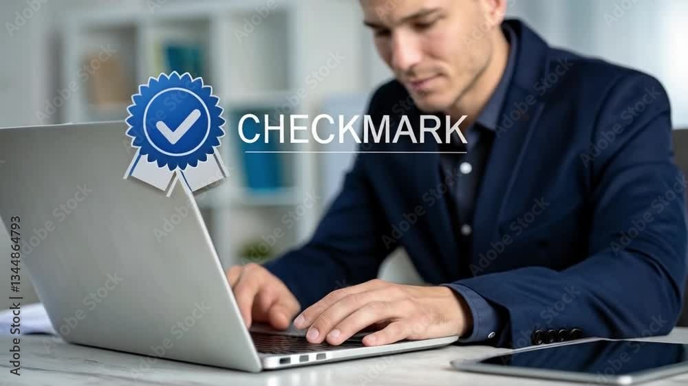 Poster elevate your business: digital certification, quality management, and workflow optimization for guar