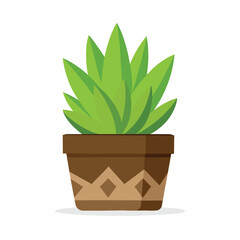  Plant in Pot Vector