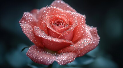 Dew-kissed rose