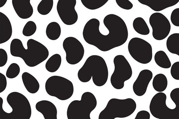 Elegant Leopard Spots Pattern on a Clean White Background