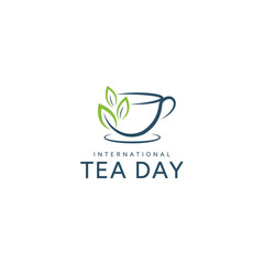 International Tea Day creative vector Design