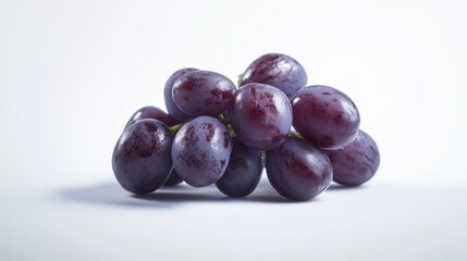 Fototapeta premium Pure Simplicity: Single Raisin on a White Canvas