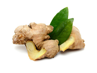 Ginger isolated on white background