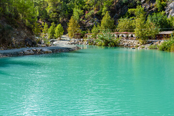 River in a Goynuk canyon. Antalya province, Turkey